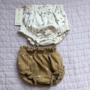 Quincy Mae girl bubble shorts.